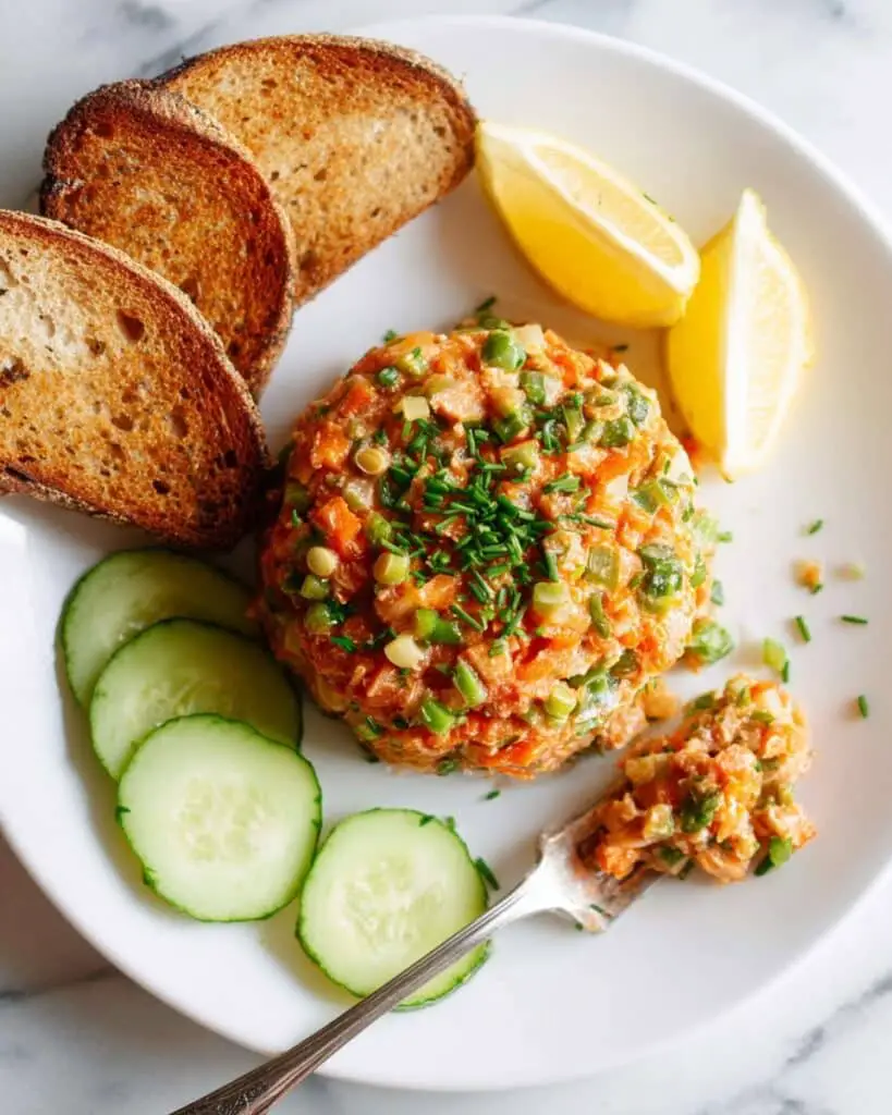 Fresh Salmon Tartare with Avocado Recipe