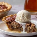 Maple Bourbon Pecan Pie (No Corn Syrup!) Recipe