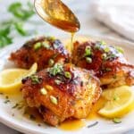 Honey Sriracha Air Fryer Chicken Thighs Recipe