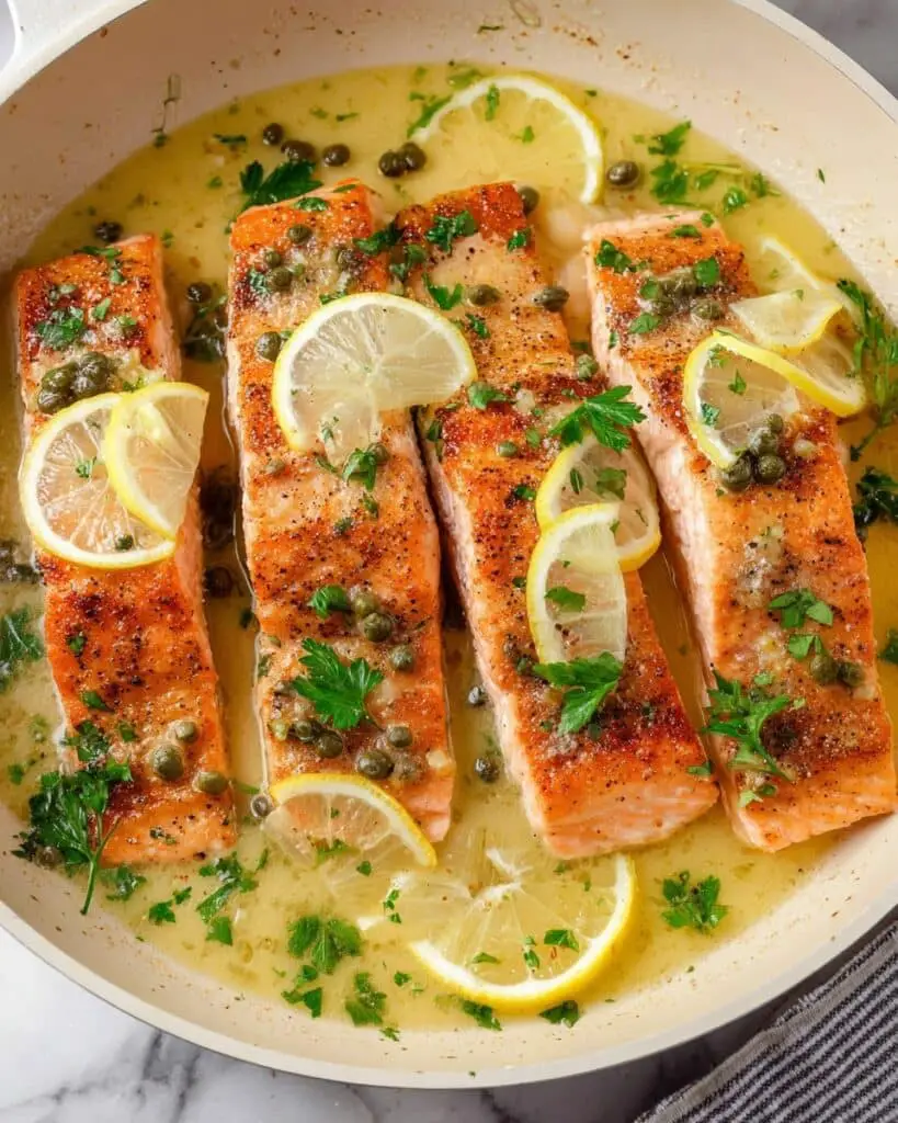 Salmon Piccata Recipe