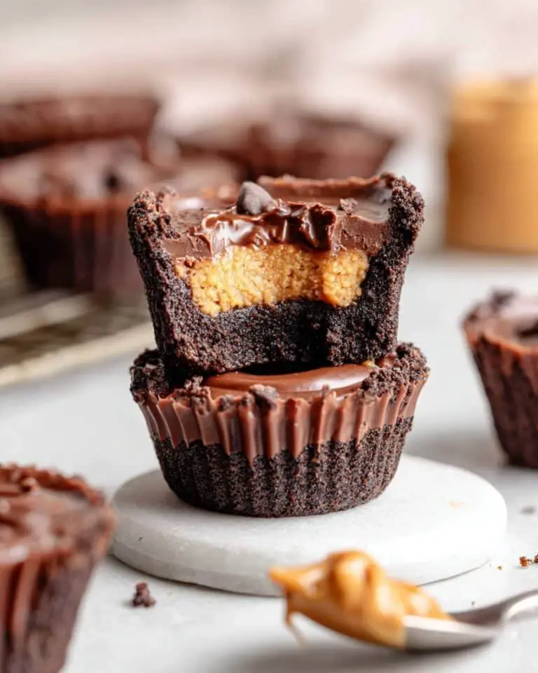 Mini Peanut Butter Cup Brownies Recipe