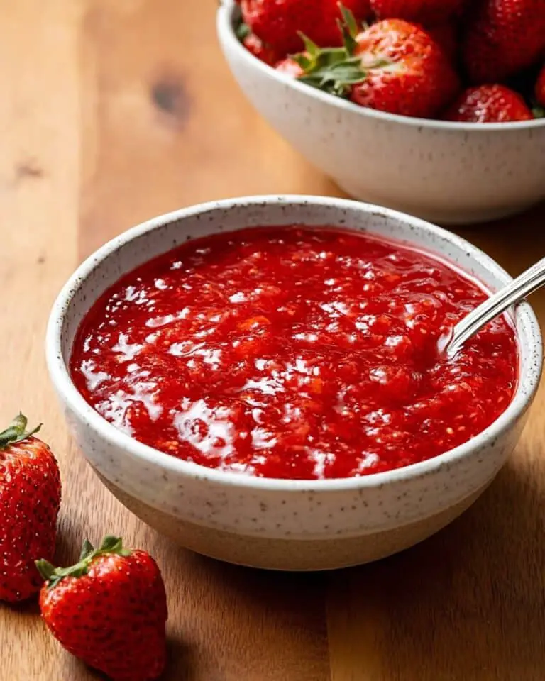 Homemade Strawberry Cake Filling Recipe