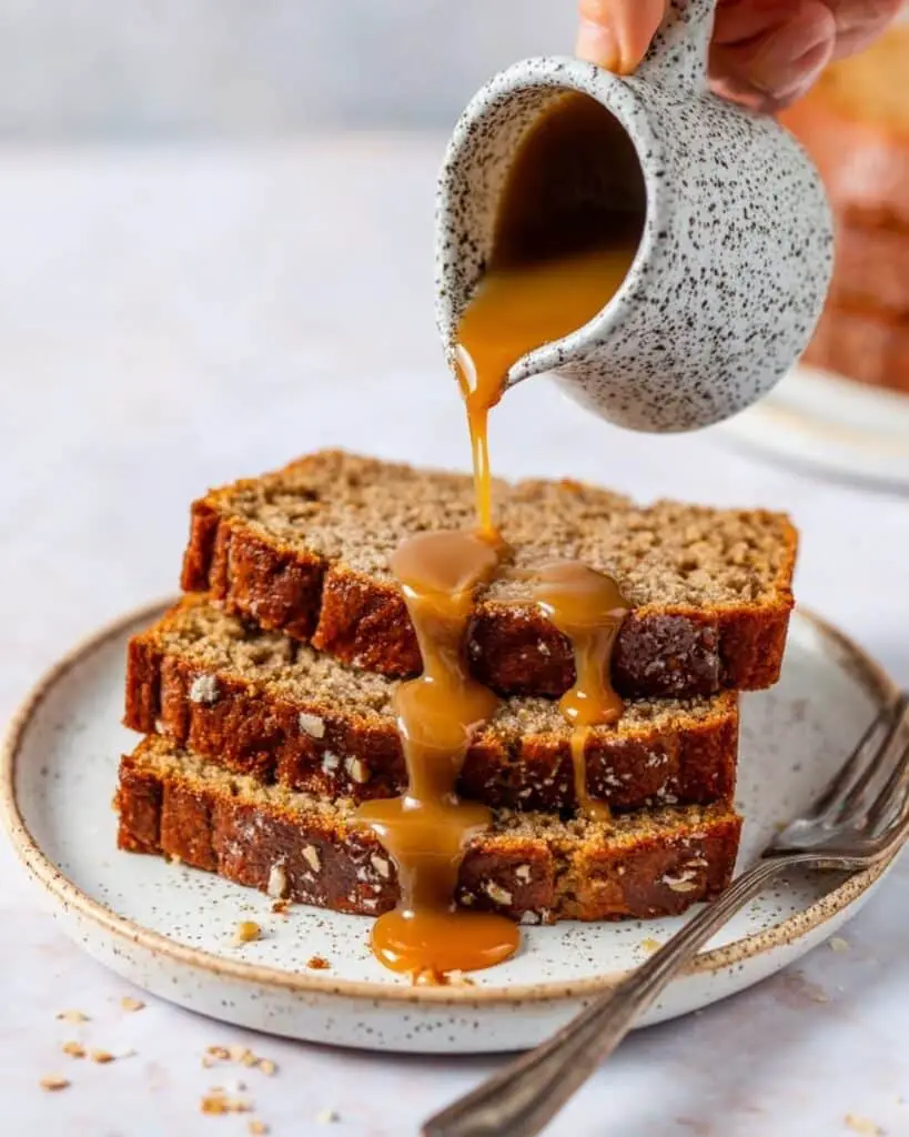 Salted Caramel Banana Bread Recipe