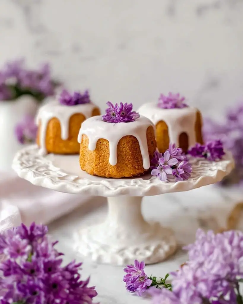 Lavender Earl Grey Tea Cakes Recipe