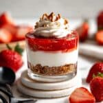 Strawberry Pretzel Salad Parfaits Recipe