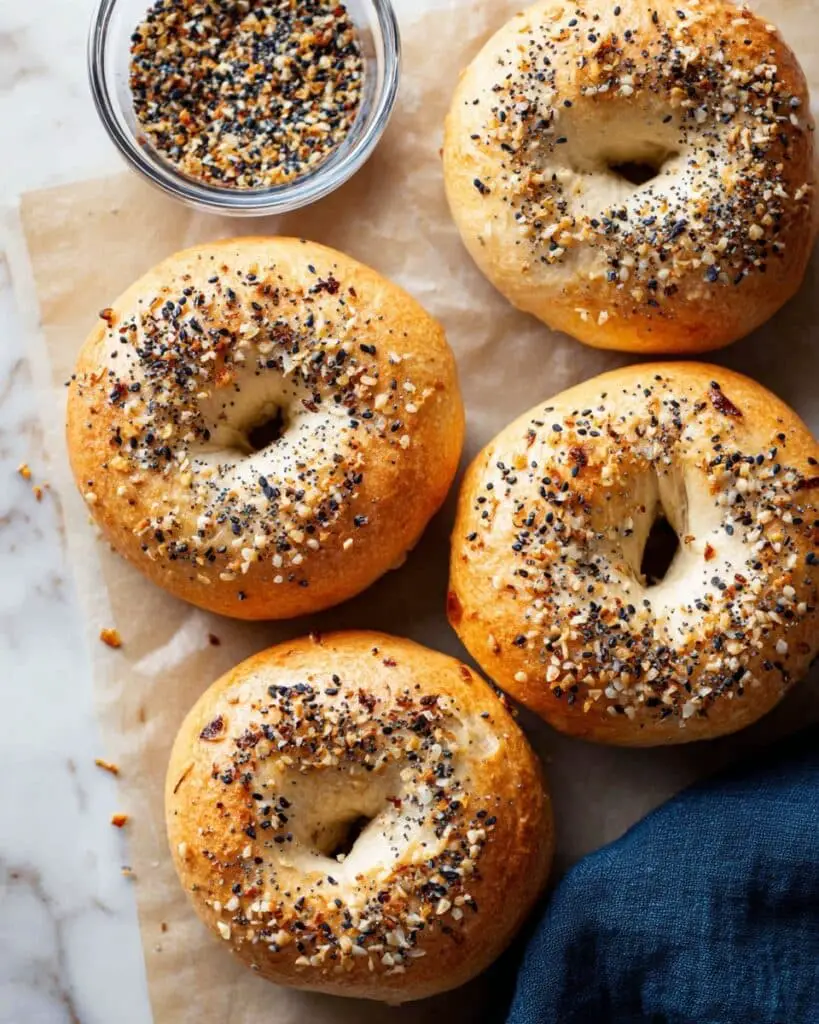 Greek Yogurt Bagels (5 Ingredients) Recipe