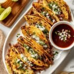 Cheesy Birria Quesabirria Tacos with Consomé Recipe