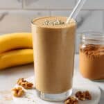 Creamy Banana Nut Protein Smoothie with Pumpkin Pie Spices Recipe