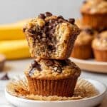 Banana Chocolate Chunk Muffins Recipe