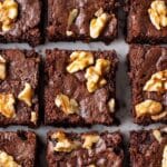 Chocolate Brownies with Chopped Walnuts Recipe