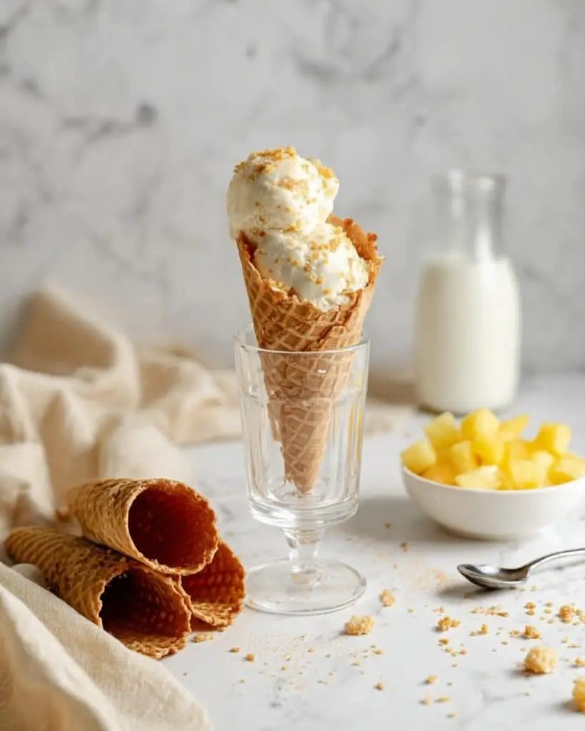 Coconut Pineapple Frozen Yogurt Recipe