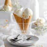 Creamy Vanilla Ice Cream (No Eggs!) Recipe