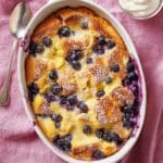 Lemon Blueberry Bread Pudding Recipe