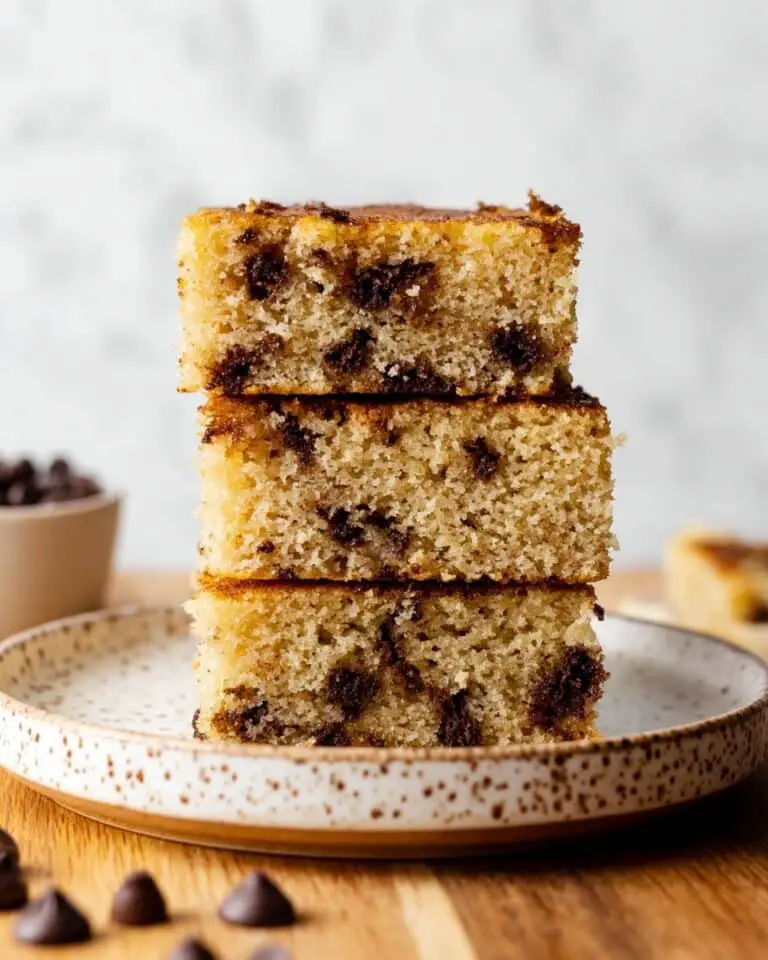 Chocolate Chip Banana Bars Recipe