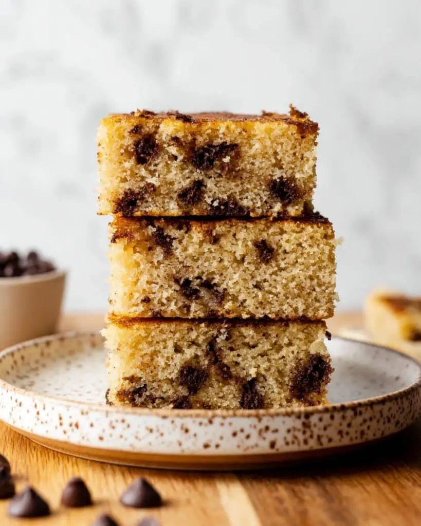 Chocolate Chip Banana Bars Recipe
