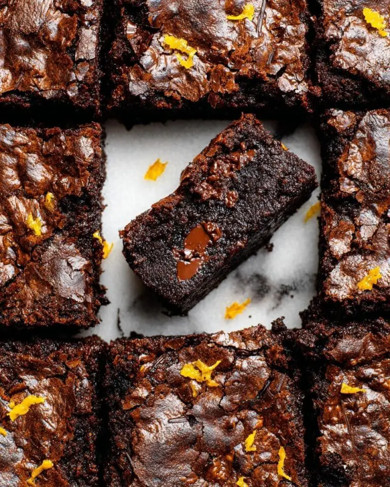 Chocolate Orange Brownies Recipe