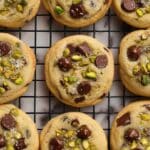 Salted Pistachio Chocolate Chip Cookies Recipe
