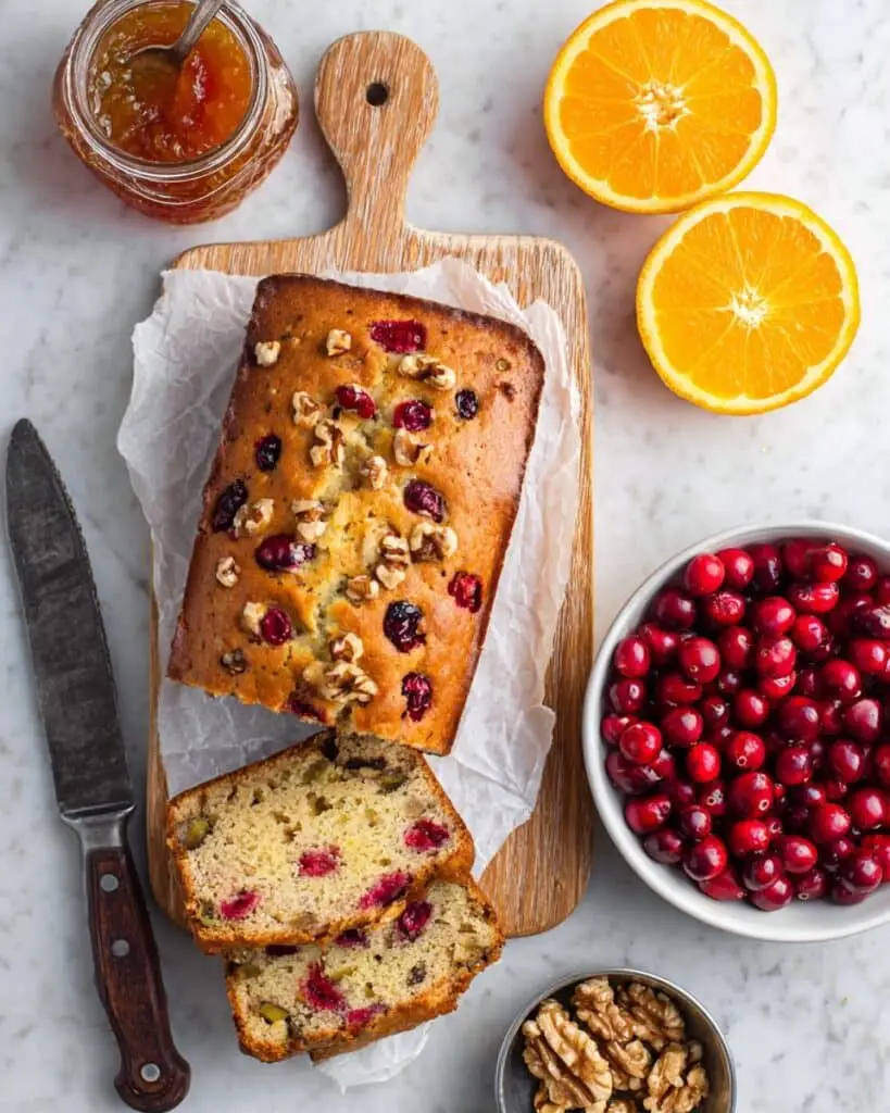 Cranberry Walnut Bread Recipe