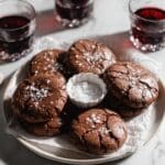 Salted Brownie Crinkle Cookies Recipe