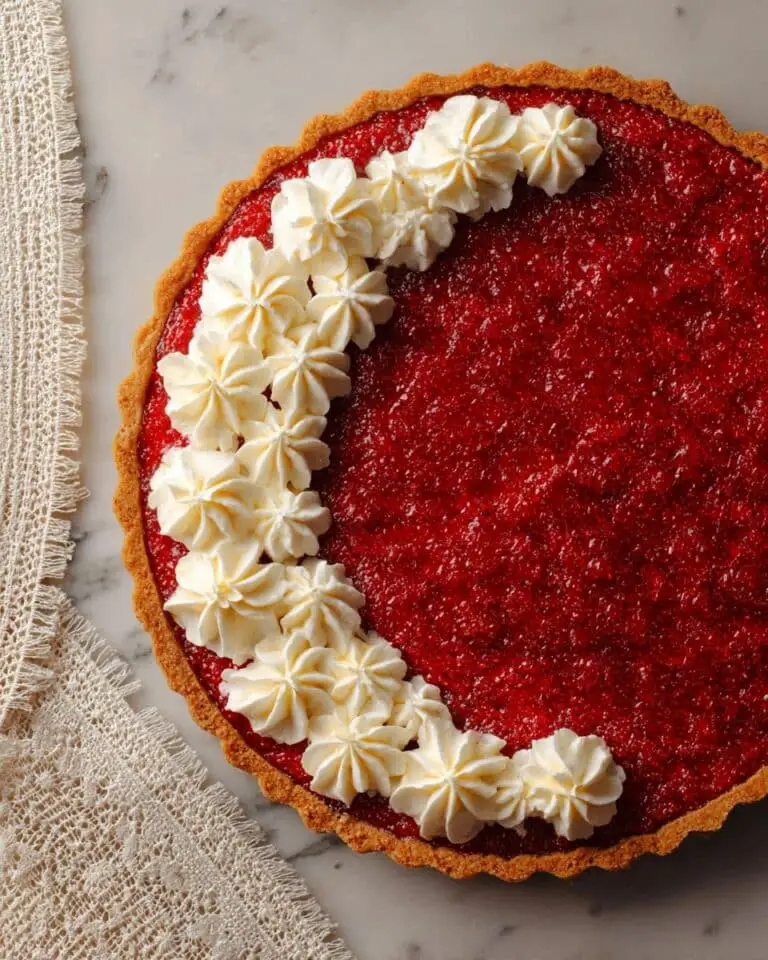 Strawberry Rhubarb Tart Recipe