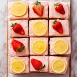 Strawberry Lemon Cake with Strawberry Jam and Frosting Recipe