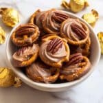 Chocolate Rolo Pretzel Bites Recipe