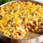 One Pot Cheeseburger Casserole Recipe