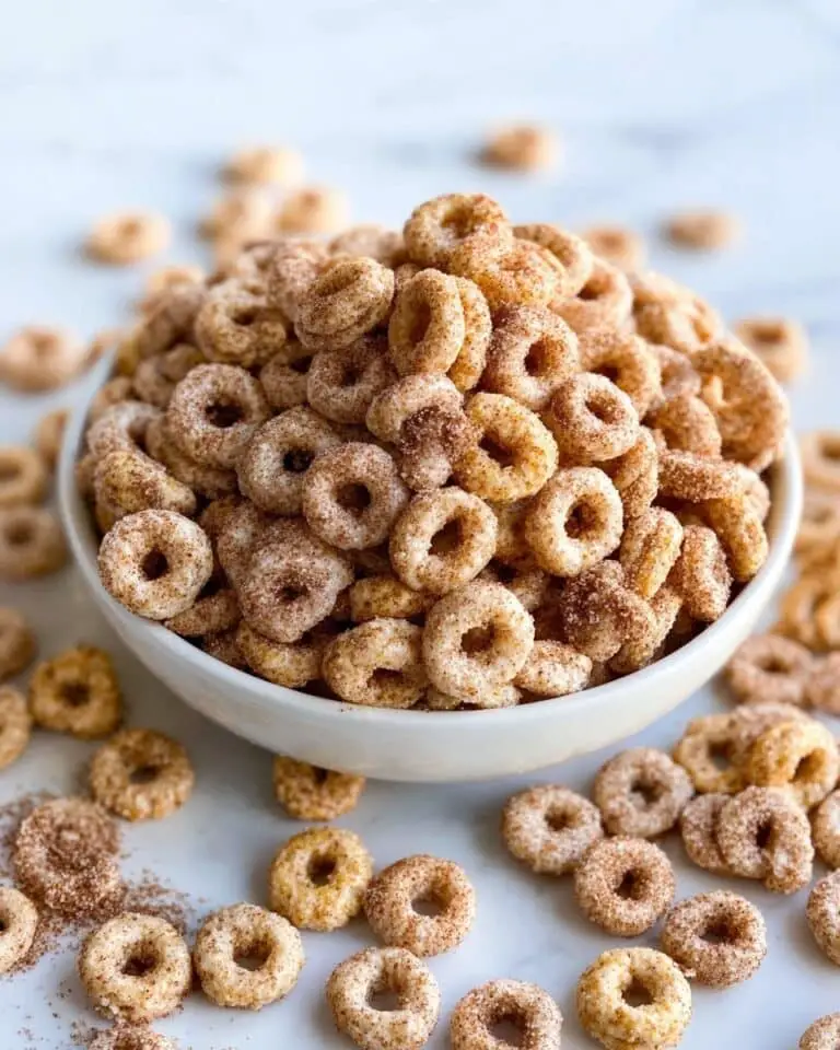 Hot Buttered Mini Donut Cheerios Recipe