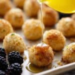 Baked Goat Cheese Balls with Honey and Pecan Crust Recipe