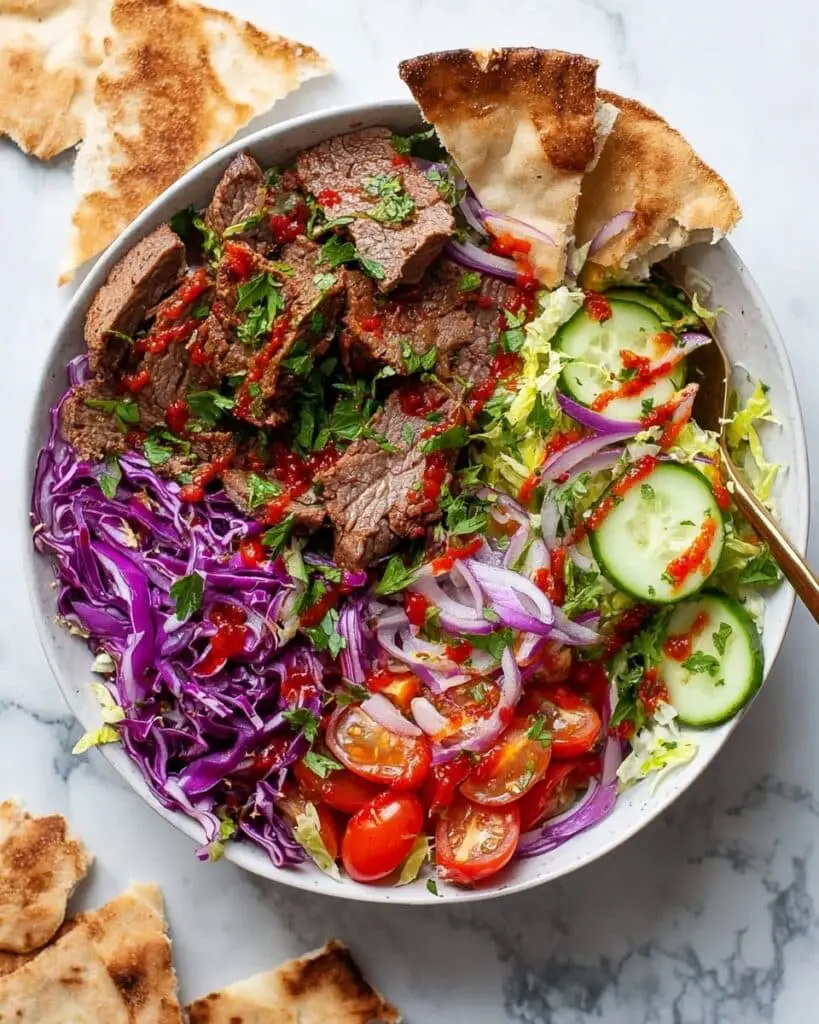 Easy Slow Cooker Doner Kebab (Tender Sliceable Lamb) Recipe