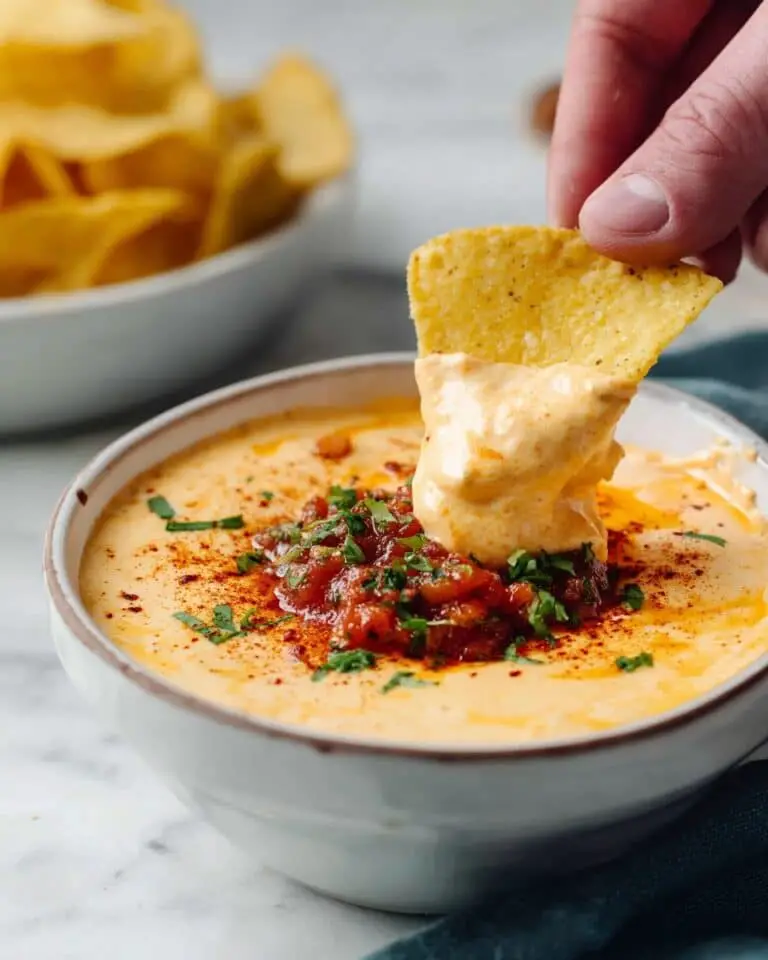 Cottage Cheese Queso Dip Recipe