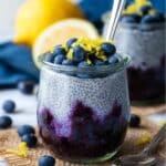 Blueberry Lemon Chia Seed Pudding Recipe