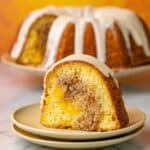 Peach Cobbler Pound Cake Recipe