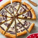 Nutella Cream Cheese Pastry with Glaze Recipe