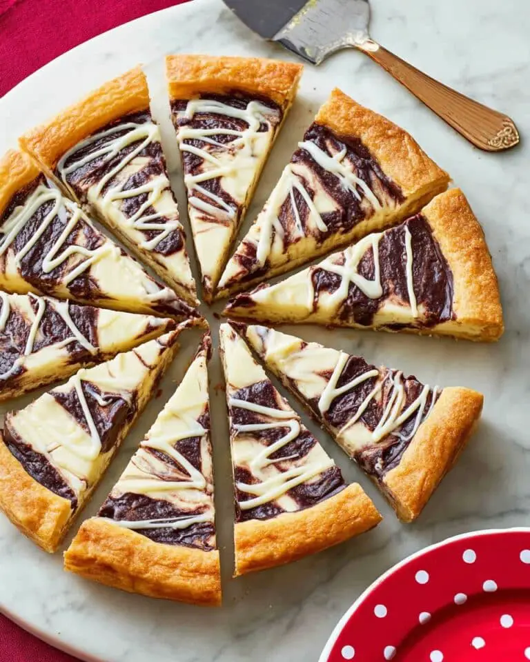 Nutella Cream Cheese Pastry with Glaze Recipe