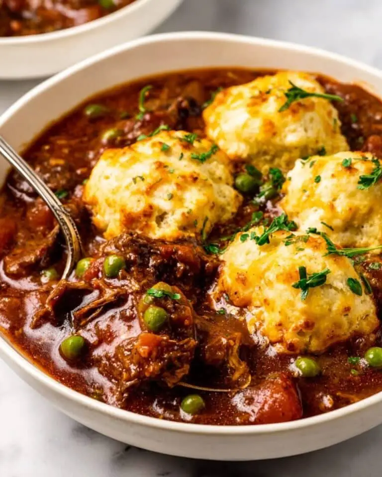 Crockpot Beef Stew with Dumplings Recipe