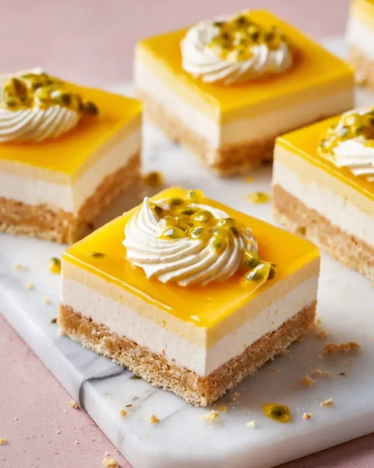 Dreamy Lilikoi Cheesecake Bars (Hawaiian Passion Fruit) Recipe