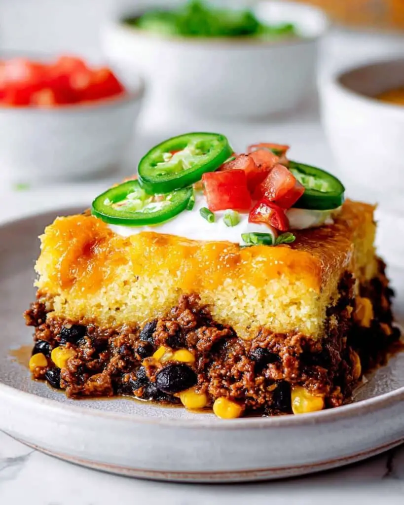 Tamale Pie with Cornbread Crust Recipe