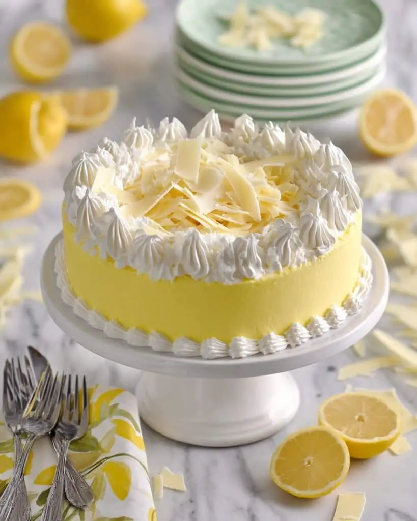 Lemon Mascarpone Torte Recipe