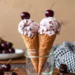 No-Churn Black Forest Ice Cream Recipe