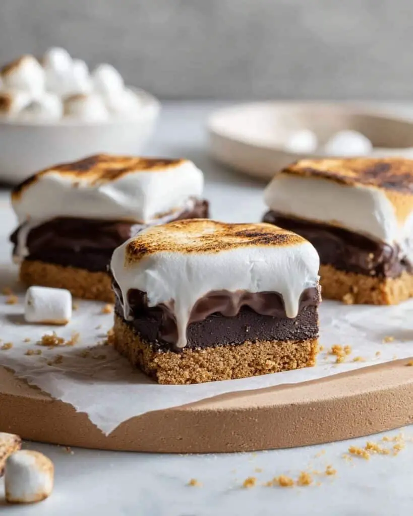 Fudgy S’mores Brownie Recipe