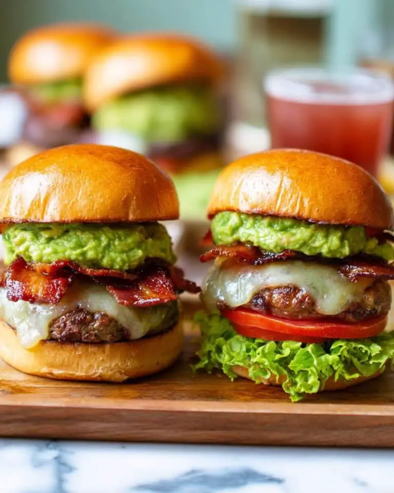 Guacamole Burger Recipe