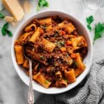 One Pot Rigatoni Bolognese Recipe