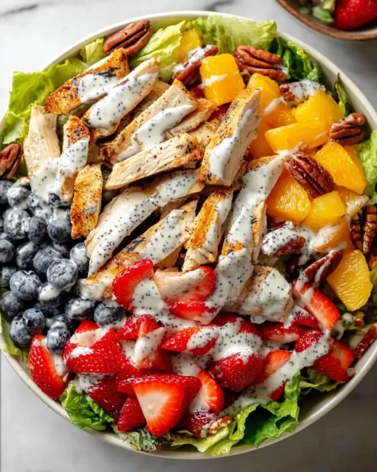 Panera Strawberry Poppyseed Chicken Salad Recipe