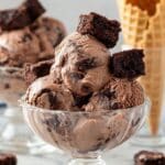 Chocolate Brownie Ice Cream Recipe