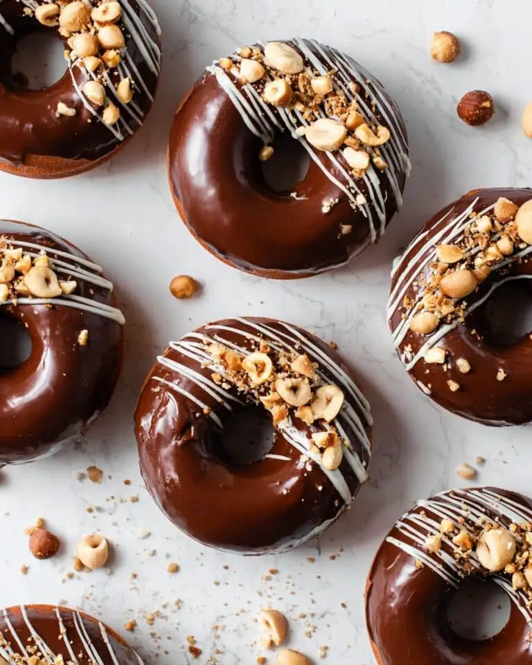 Baked Nutella Donuts Recipe