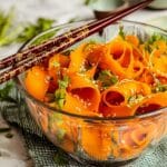 Balancing Raw Carrot Ribbon Salad (Edible Skincare) Recipe