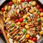 Caprese Chicken Gnocchi Skillet Recipe