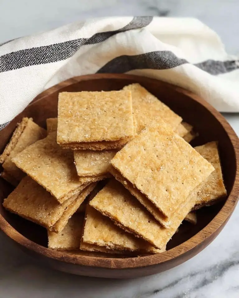 Almond Flour Parmesan Crackers Recipe