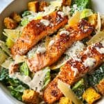 The Best Salmon Caesar Salad Recipe
